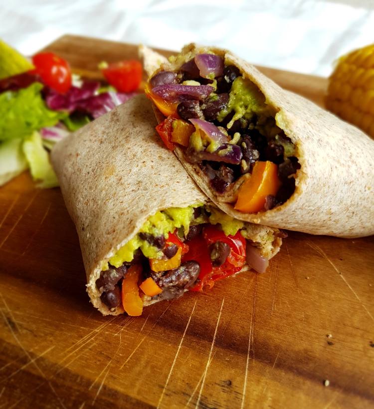 Burritorecept -vegetarisk-fyll-deg plattbröd