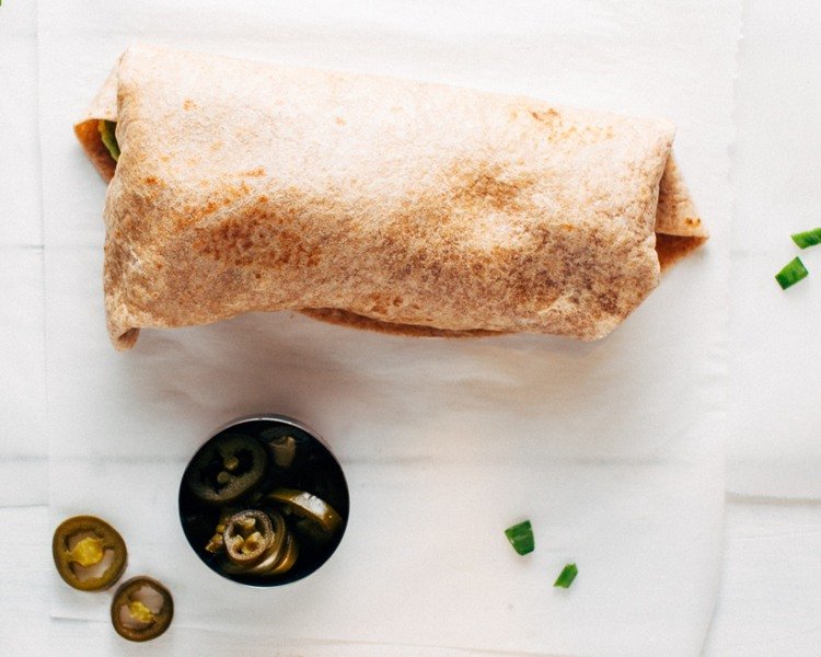 Förbered burrito-recept-tortilla-deg-elber