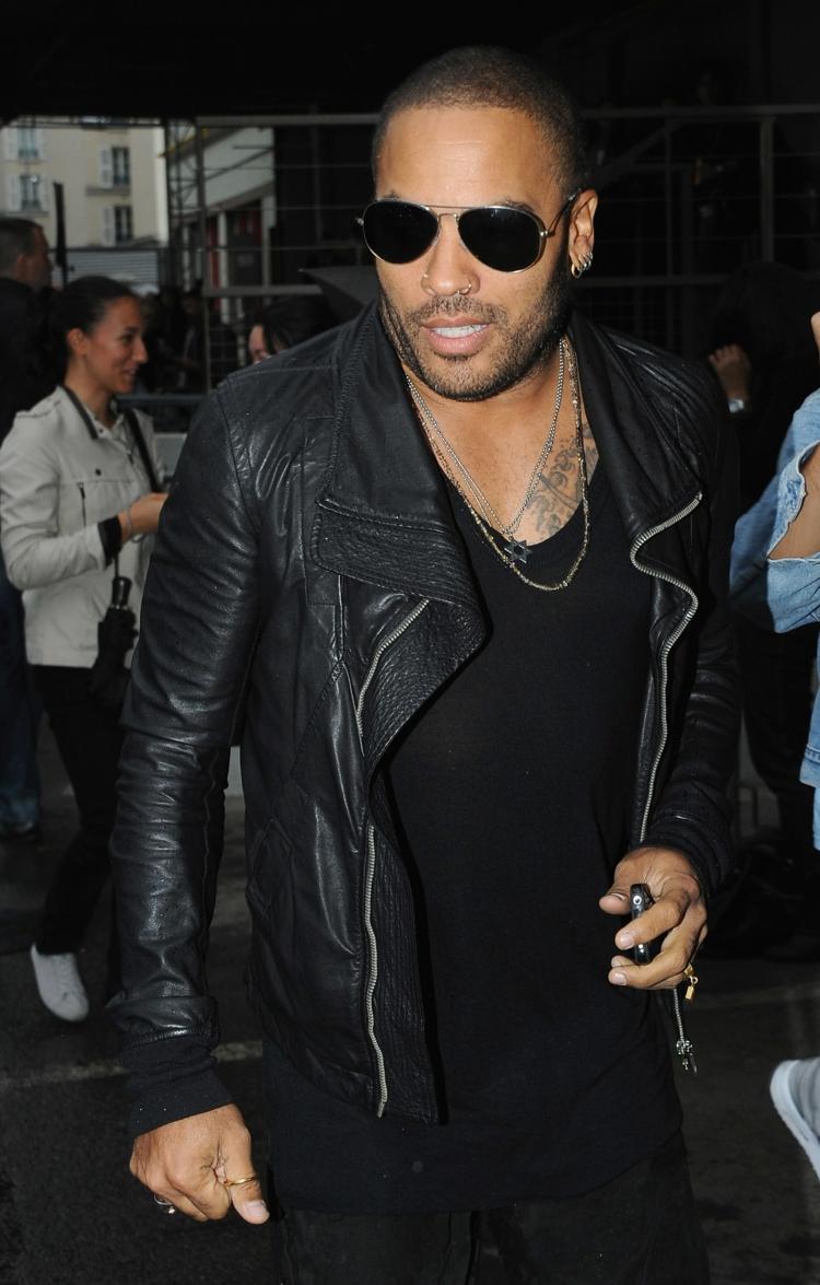 lenny kravitz buzz cut kort frisyr