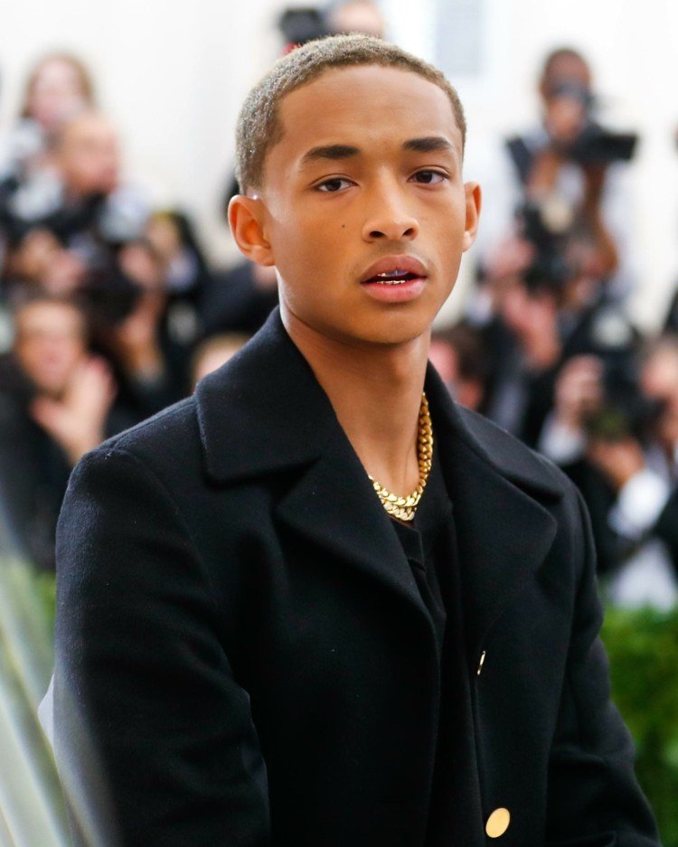 jayden smith cut afro buzz cutt själv