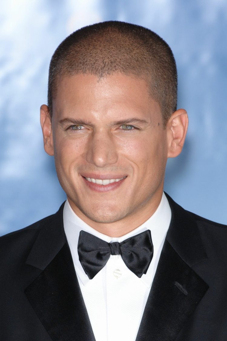 Wentworth Miller butch klippa korta frisyrer för män