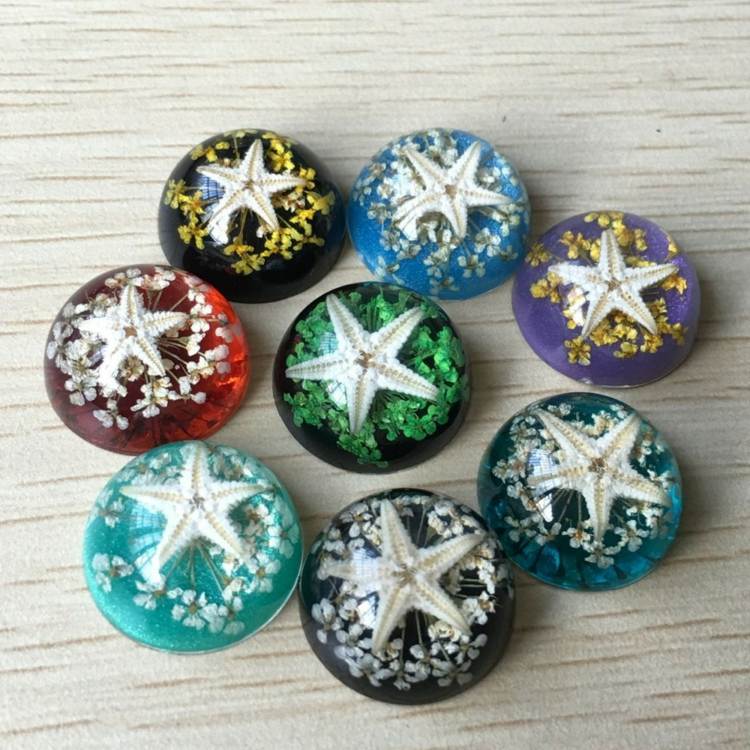 cabochon-smycken-gör-det-själv-sjöstjärnor-blommar-dekoration-stimulering