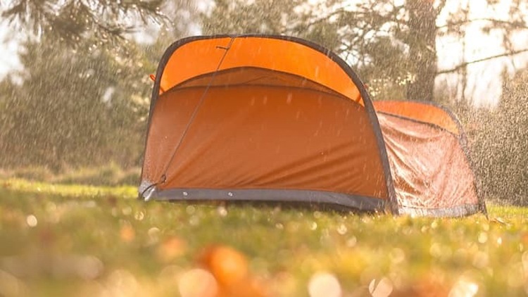 camping-hängmatta-utomhus-tillbehör-tält-flygande-tält-regn skydd