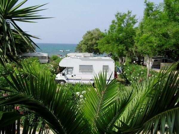 Husvagn Ionion Beach Camping Grekland