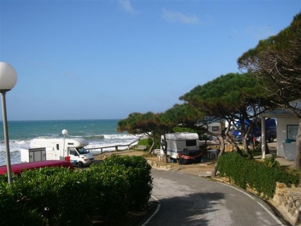Tarifa camping husbil Portugal havet