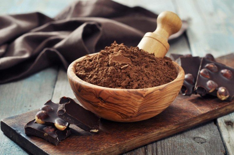 Carob Gum Kakaopulver Skillnad Glutenfria mjölalternativ