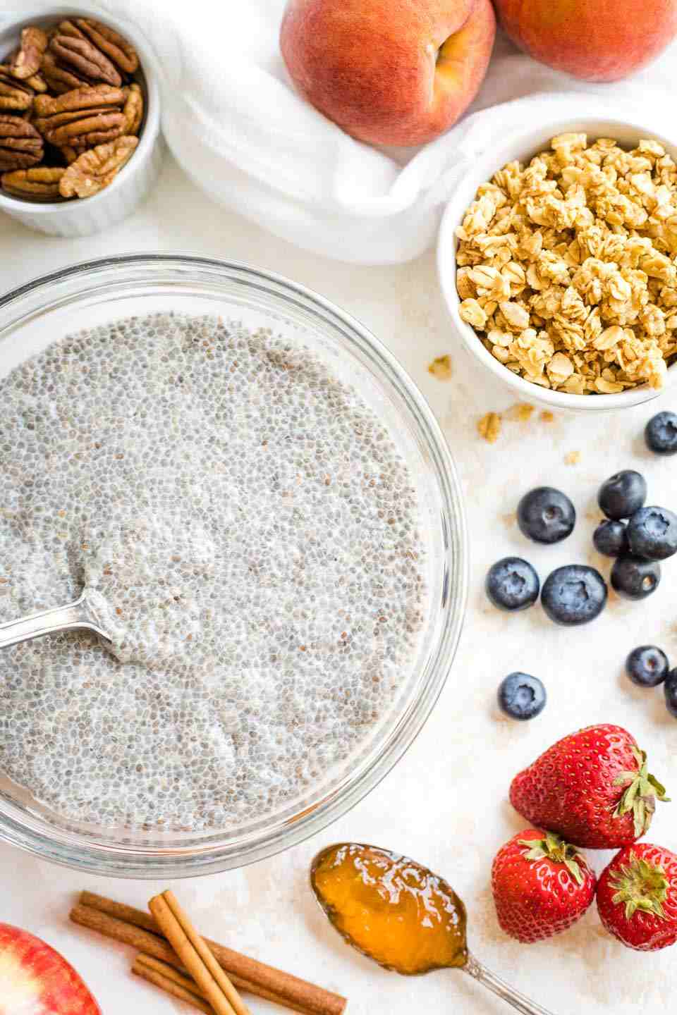 Gör Chia Seed Pudding Recept Low Carb Muesli själv