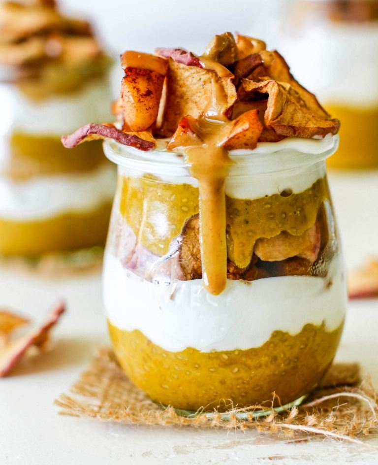 Recept chia frö pudding pumpa frukost recept låg på kalorier
