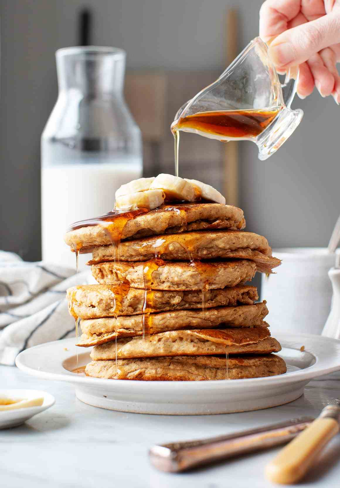 Chia pannkakor veganskt recept hälsosamma frukostidéer