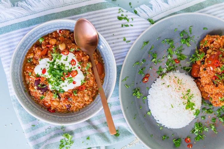 Chili con carne vegan -chili-sin-carne-recept-idéer