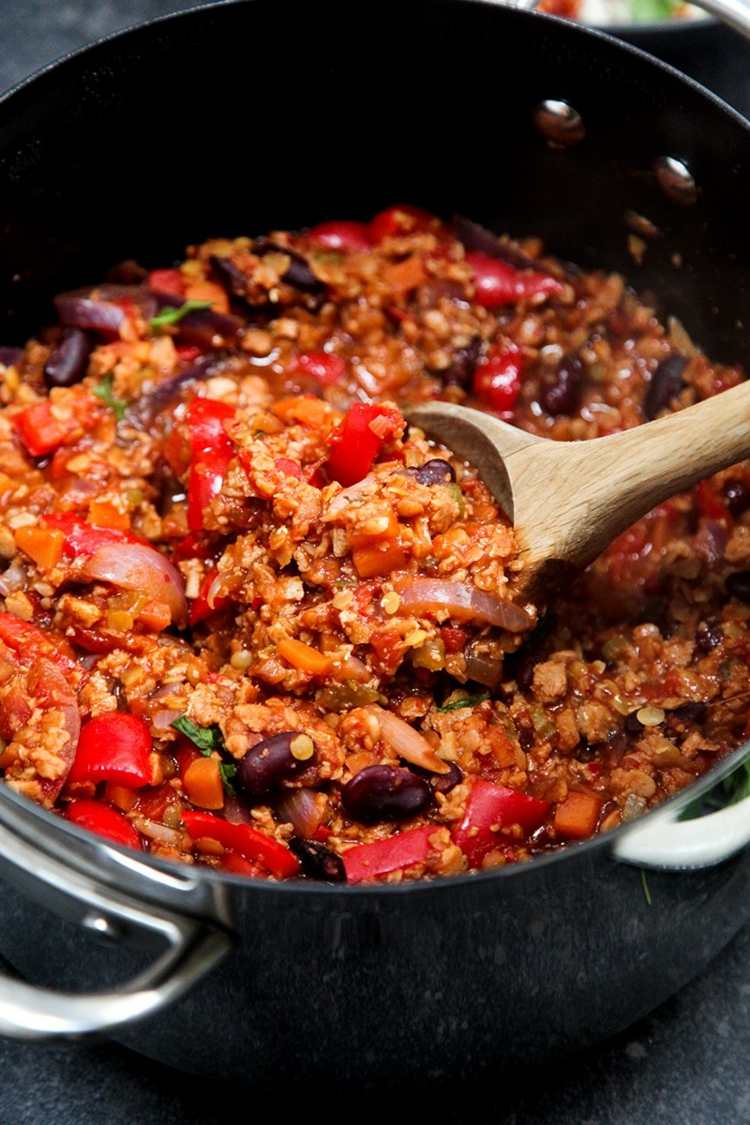 chili con carne vegetariskt-hälsosamt-äta-instruktioner-matlagning recept
