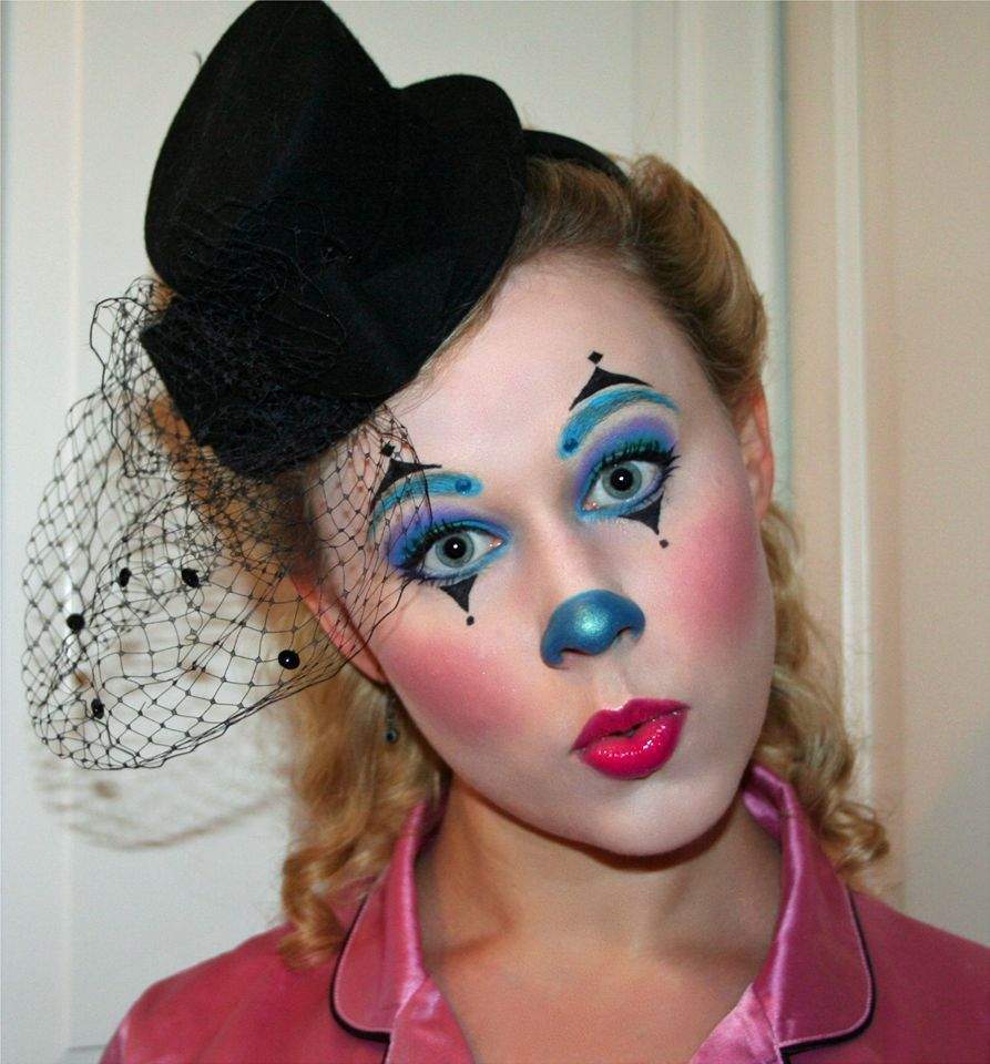 Halloween kostym kvinna enkel smink karneval med instruktion