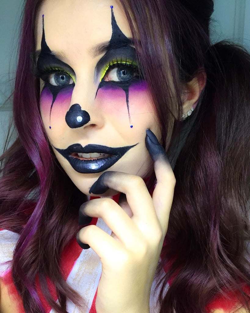 Halloween smink för kvinnor enkel kostym kvinna enkel