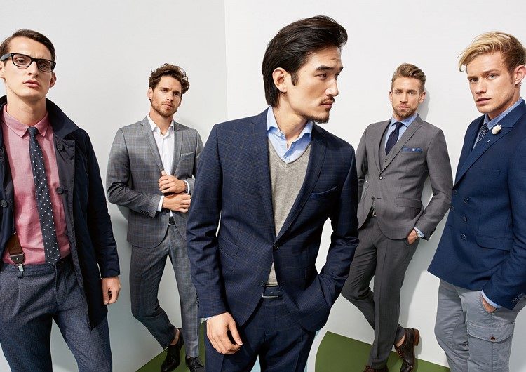 business-look-suit-modern-man-plaid-mönster