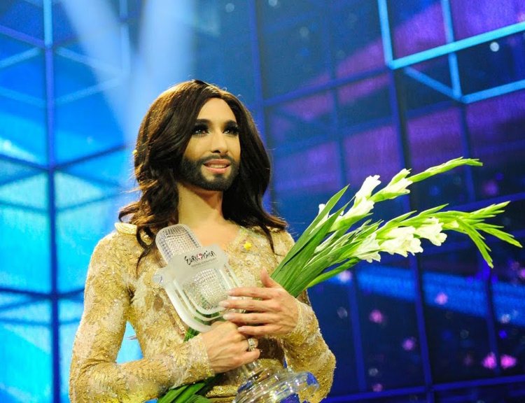 Conchita Wurst travestykonstnär är vinnare av Eurovision 2014