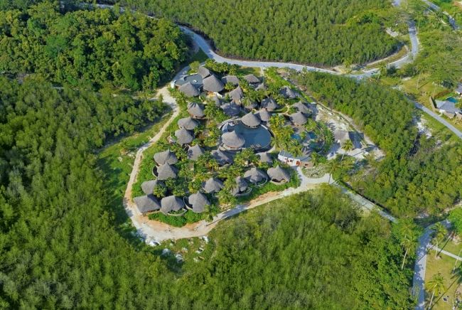 5-stjärnigt hotell i landsbygdsvillorna på Seychellerna i Konstanz Ephelia