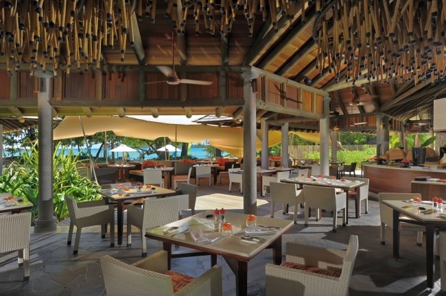 Constance Ephelia hotell restaurang bambu käpp filt