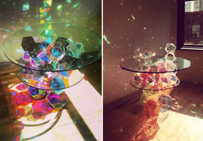 Coola soffbord-design-glas-ljus-effekter-idéer