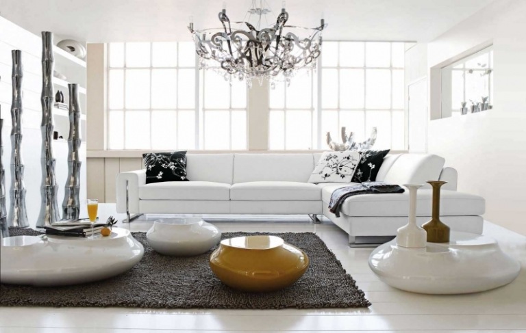 Coola soffbord-sidobord-hörn soffa-möbler-helt-vita
