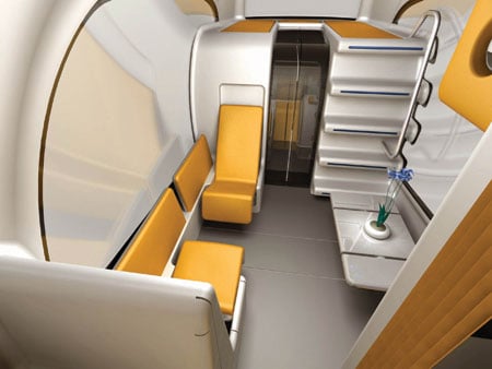 innovativt koncept husbil Colm Transit