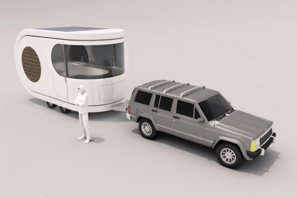 Romotow högteknologiska husvagn kompakt