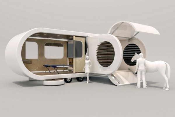 Romotow utan att slösa utrymme innovativ modell husvagn