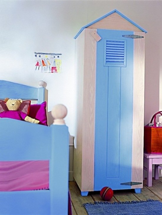 barack modell coola designer garderober i barnrum