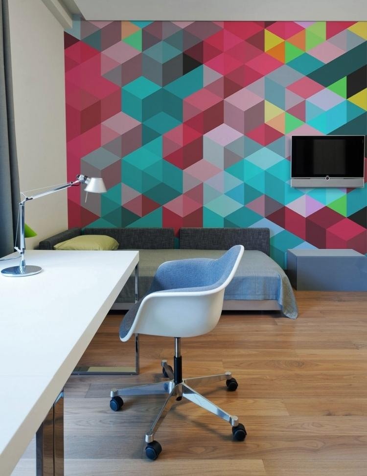 cool-hem-idéer-gör-det-själv-vägg-design-moduler-vägg-dekoration-väggmålning