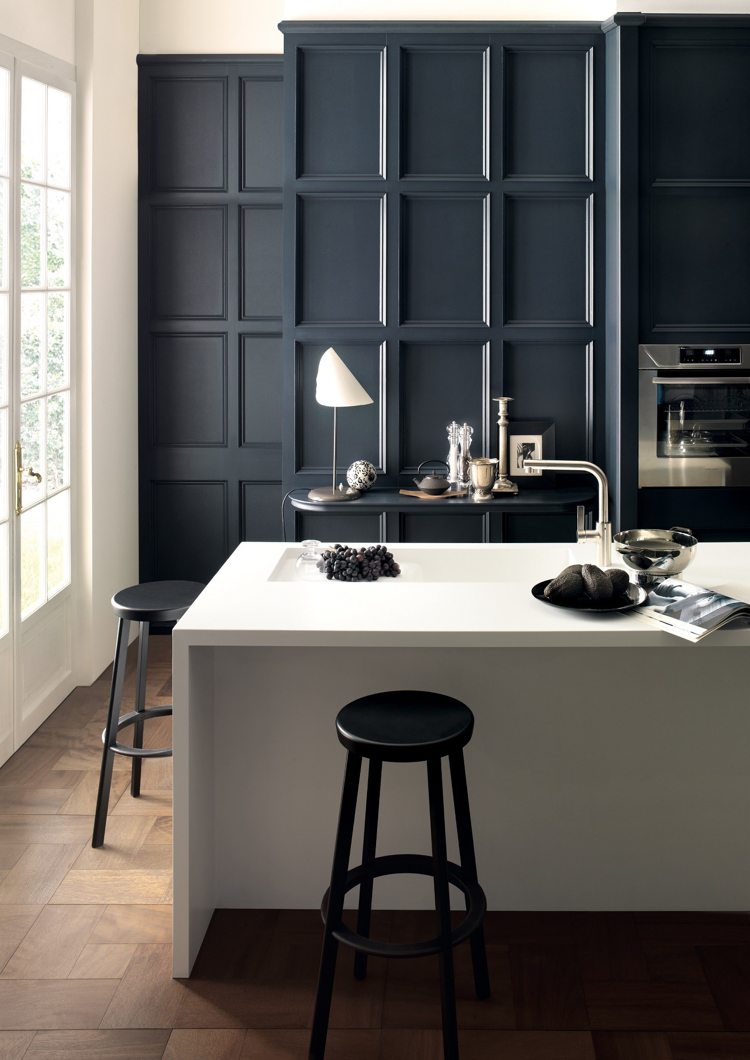 bänkskiva corian kök dupont köksbänk vit designn minimalistisk