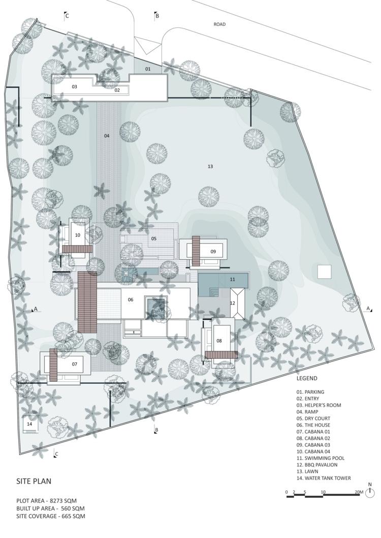 plan corten stål takbyggnad 23