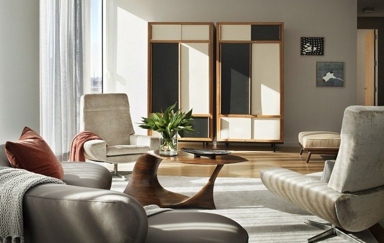 Soffbord-trä-glas-topp-moderna-idéer-snyggt
