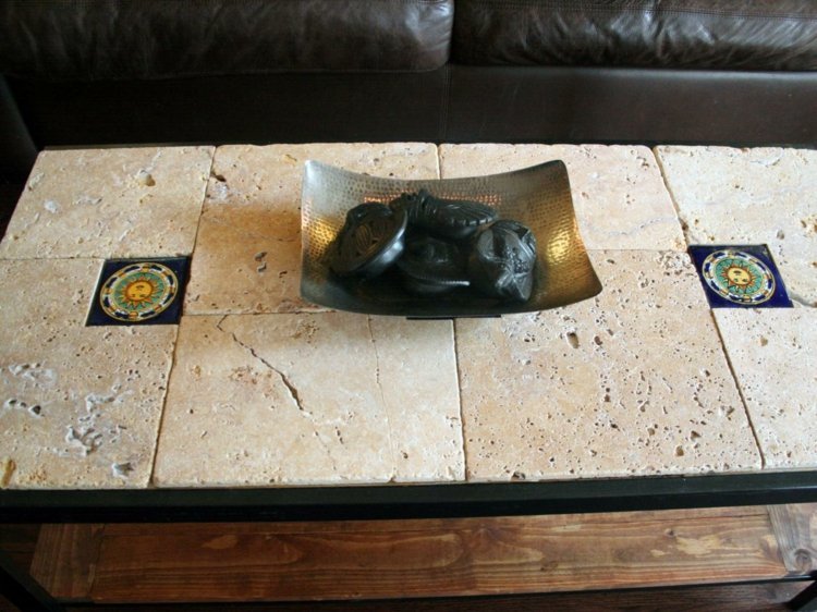 Soffbord-trä-mosaik-tallrik-natursten look