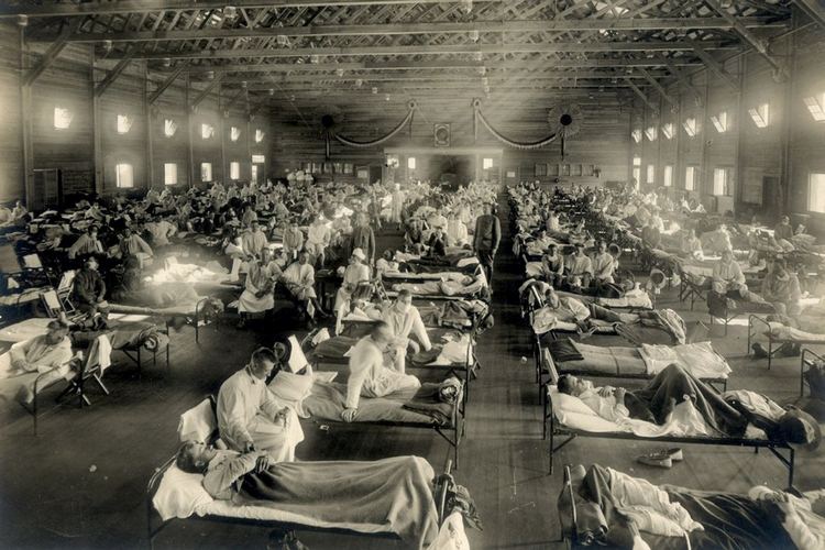 Influensaepidemin A 1918 var den dödligaste influensaepidemin