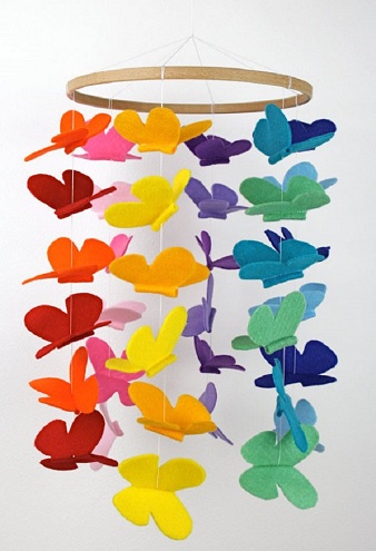 Butterfly Wind Chime-craft για κορίτσια