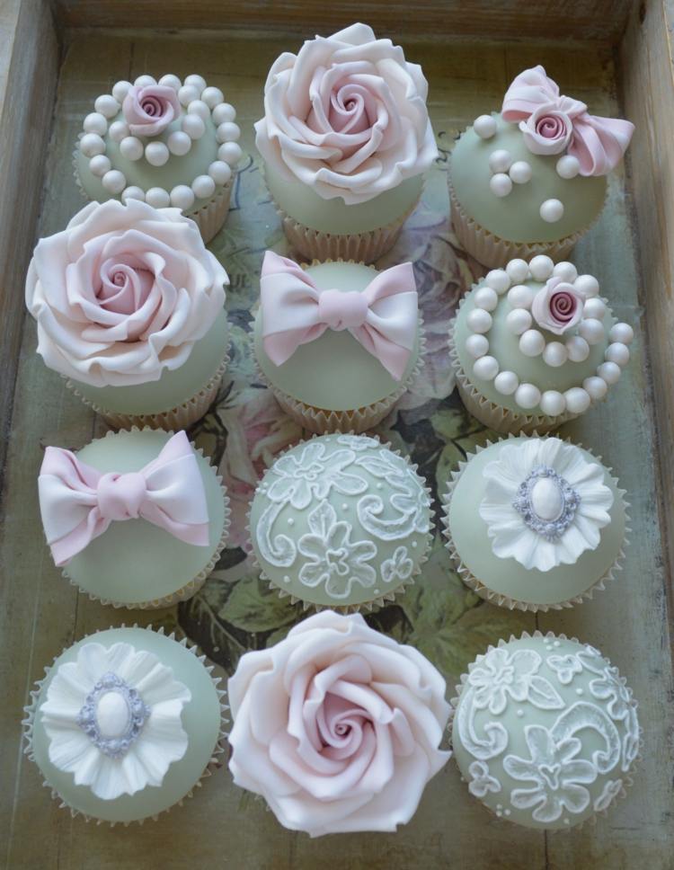 muffins-bröllop-tårta-bröllop-brud-stil-romantik-rosor-smycken-dessert-pärlor