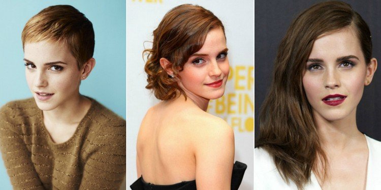 Ladies övergångsfrisyrer hår-låt-växa-pixie-cut-bobfrisur-emma-watson