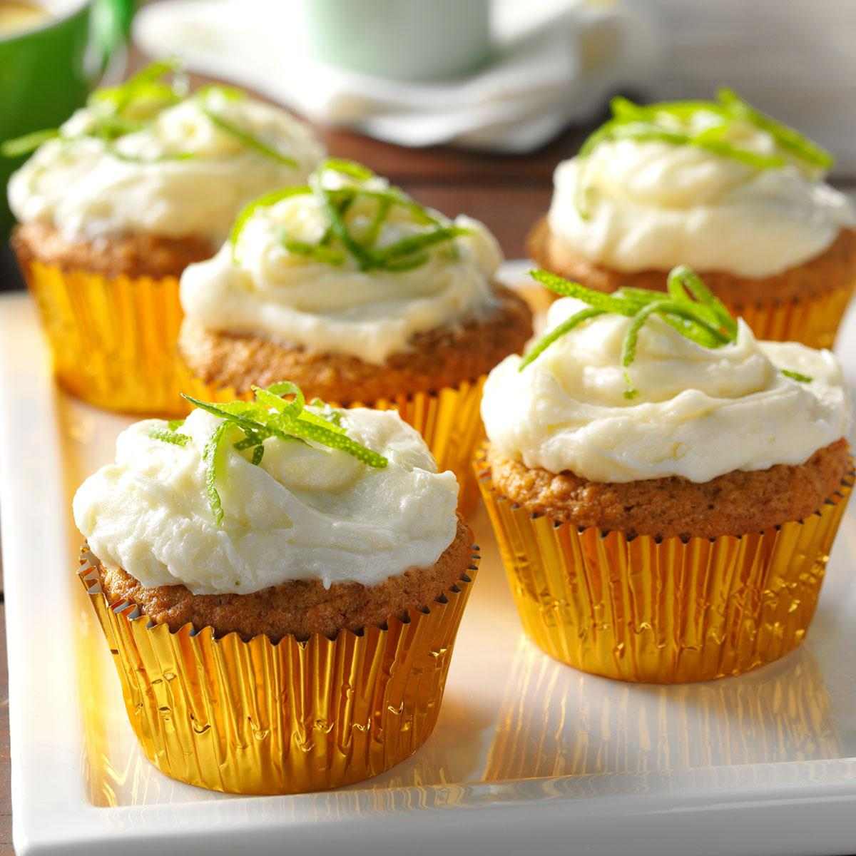 Caipirinha Recept Muffins Lime Cupcakes Bake Frosting Easy