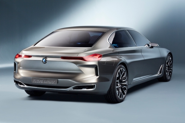 BMW Future Luxury modell bak design