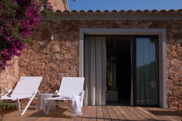 hotelldesign i medelhavsstil casadelmar på Korsika