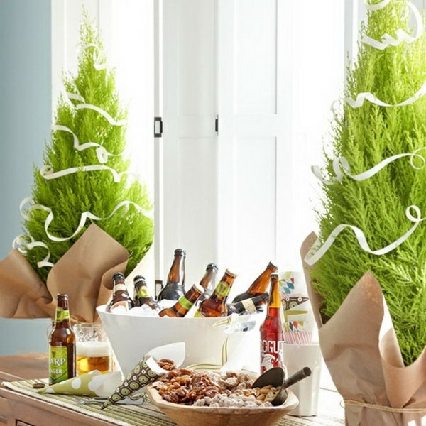 Cypress krans naturligt utseende vacker festlig dekoration
