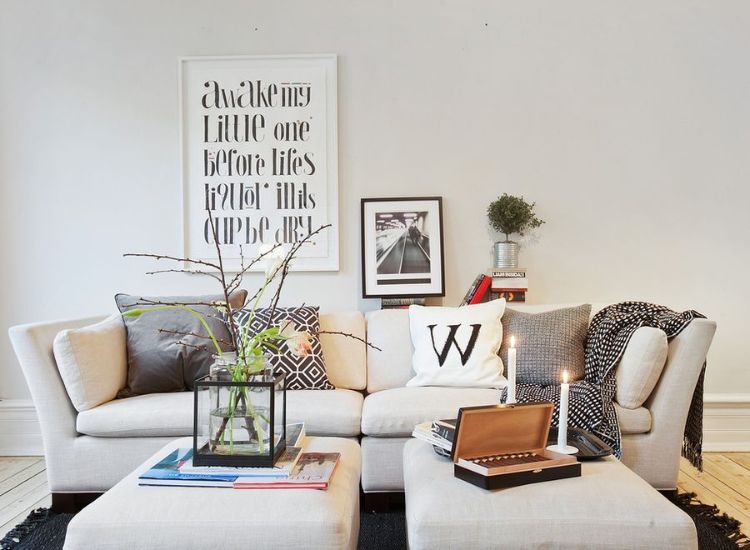 lagom design betyder att leva som i sverige livsfilosofi minimalistisk levande levande design möbler soffa vardagsrum ljus