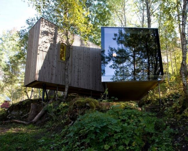 glas trä juvet designer landskap hotell i norge
