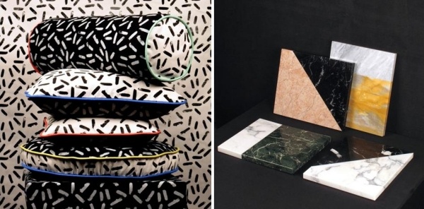 Kudde Mönster Design Darkroom-So Sottsass-Marble Slabs-Stone Theatre