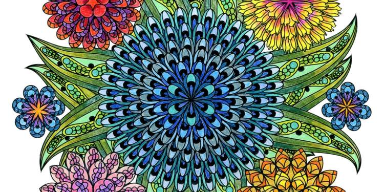 mandala-färgglada-färger-blommor-motiv-bilder-info
