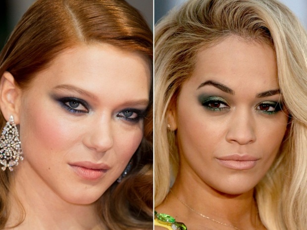 Ögonskugga marinblå makeup idéer proffs