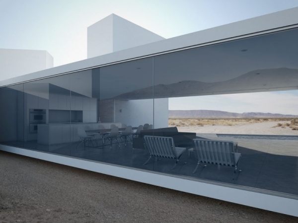 innovativ husdesign av Edward Ogosta glasvägg