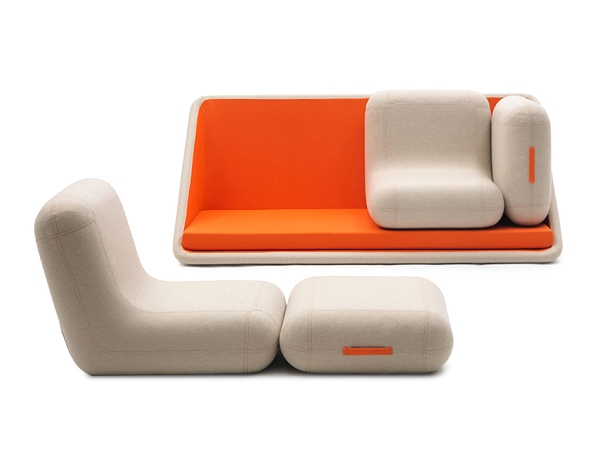 modulär design soffa campeggi element kuddsäten
