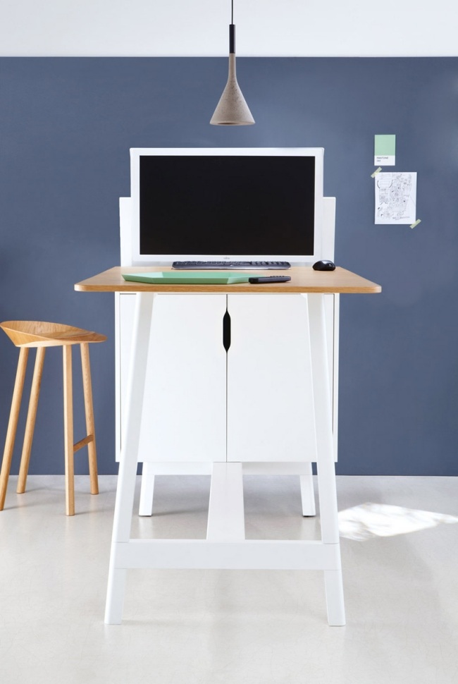 skrivbordspall docks modulära möbelsystem från ophelis