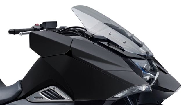 Honda nm4 motorcykel vultus 745 kubikcentimeter tvillingcylindrig motor 55 hk