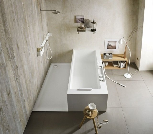 fristående badkar-Corian-rektangulär-handdusch-ERGO-NOMIC-Rexa-Design